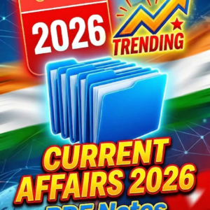 Current Affairs 2026